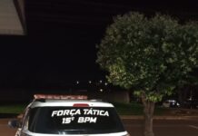 Força Tática do 15º BPM prende dois envolvidos após perseguição policial e agressões a policiais militares em Maracaju