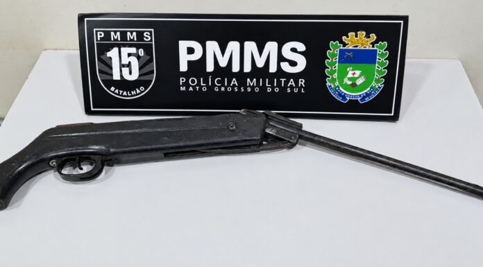 PMMS APREENDE ARMA E MUNIÇÕES DURANTE ATENDIMENTO DE OCORRÊNCIA DE VIOLÊNCIA DOMÉSTICA EM MARACAJU